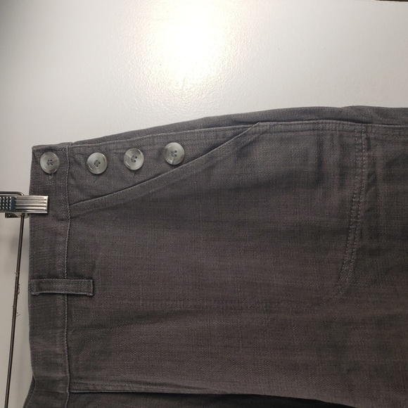 Vintage 1940's Freddies if Pinewood in Grey 1940's Button Jeans 36R - Picture 5 of 9